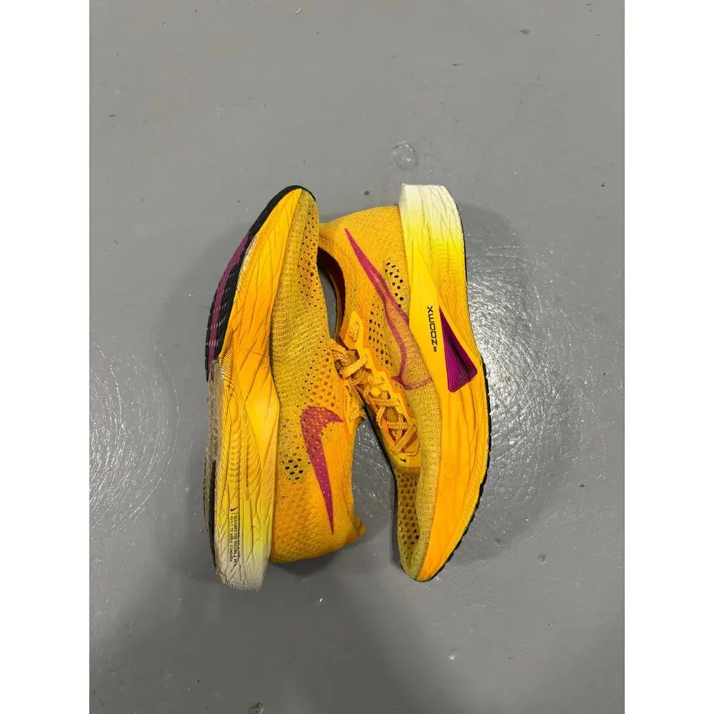 Nike ZoomX Vaporfly 3 Laser Orange Running Shoe Women US 8.5 - Picture 4 of 8